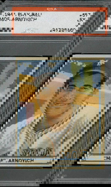 1941 Play Ball #57 Moe Arnovich