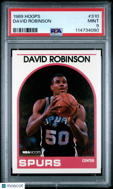 1989 David Robinson #310 PSA 9