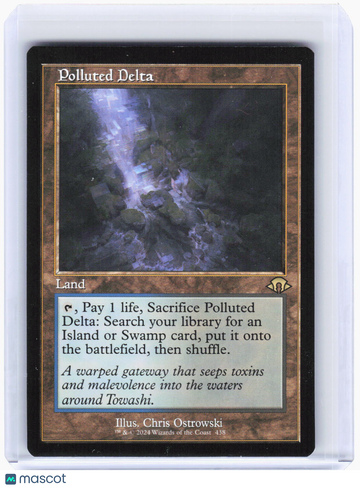 Near Mint Modern Horizons 3 Polluted Delta Retro Frame Non-Foil Rare #438 Magic The Gathering