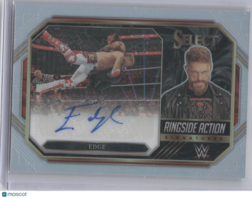 2023 Panini Select WWE Ringside Action Edge #RA-EGE Autograph Silver