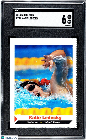2013 SI For Kids Katie Ledecky #274 Rookie 6