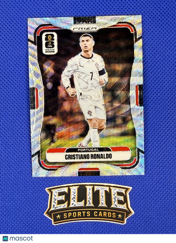 2026 Panini Prizm FIFA World Cup 2026 Cristiano Ronaldo #367 Silver