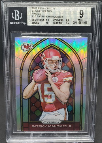 2017 Prizm Stained Glass Patrick Mahomes
