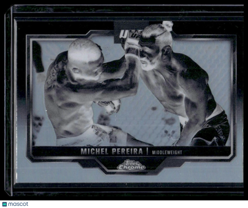 2025 UFC Chrome Michel Pereira #160 Negative Refractor