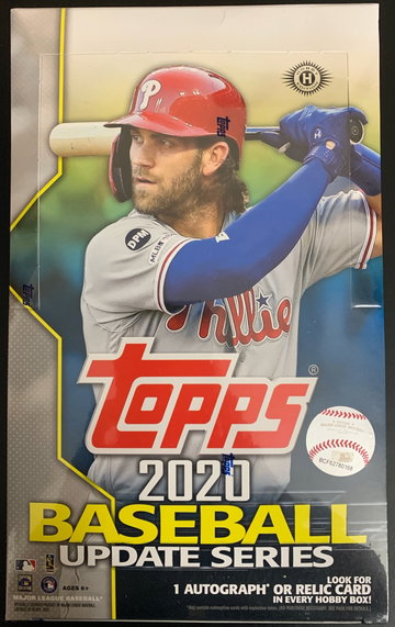 2020 Topps Update Series Sealed Hobby Box (multiple available)