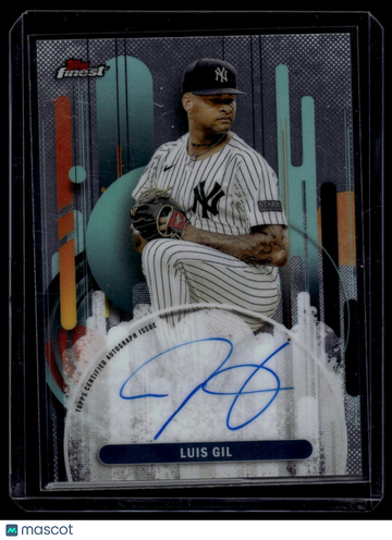 2025 Finest Luis Gil #FA-LG Finest Autographs AU