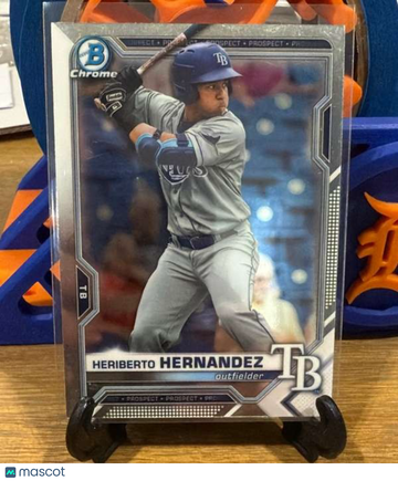 2021 Bowman Draft - Chrome Heriberto Hernandez #BDC-100
