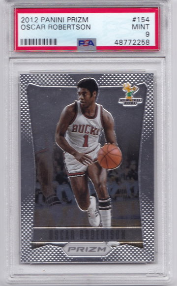 Oscar Robertson 2012 Prizm PSA 9
