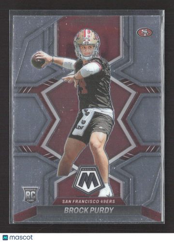 2022 Panini Mosaic Brock Purdy #367 RC