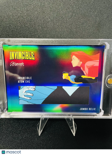 2025 INVINCIBLE Rainbow Foil Jumbo Relic #546 Invincible Atom Eve KEEPSAKE