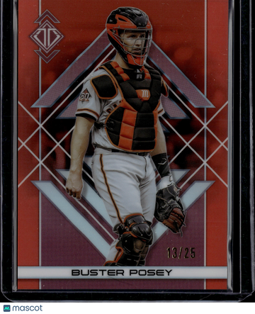 2025 Topps Transcendent Collection Buster Posey #79 Red /25