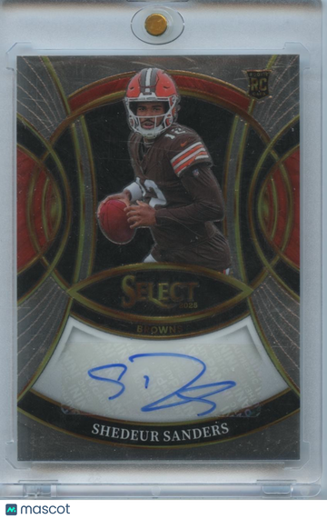2025 Select Shedeur Sanders Rookie Panini Authentic