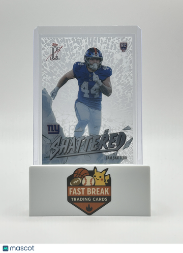 2025 Topps Signature Class Shattered Cam Skattebo #S-23 RC