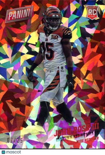 John Ross 2017 Panini Black Friday Rookie Cincinnati Bengals