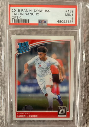 SANCHO Rated Rookie England #189 PSA 9