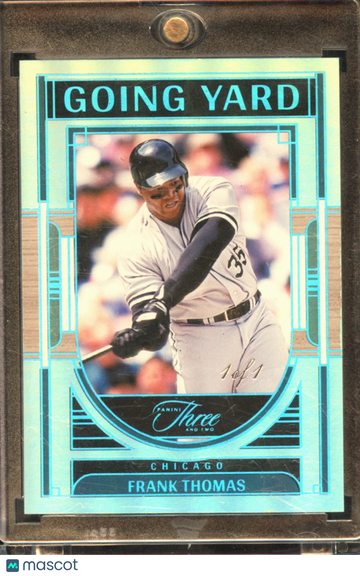 2024 Panini Three and Two Baseball Going Yard Frank Thomas #13 One of One
