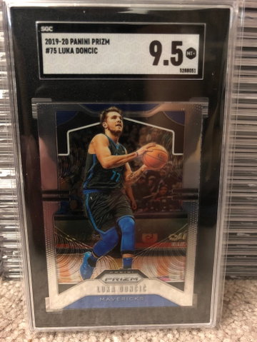 2019-20 Prizm Luka Doncic SGC 9.5