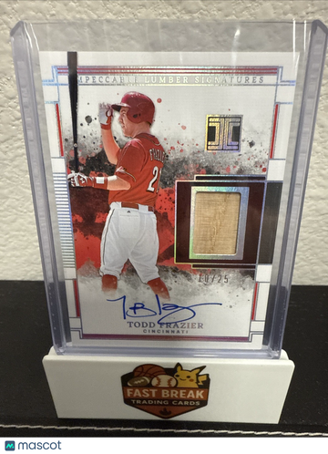2025 Panini Impeccable Todd Frazier #ILS-TF Signatures