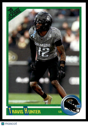 2025 Score Travis Hunter #5 Anniversary Rookies