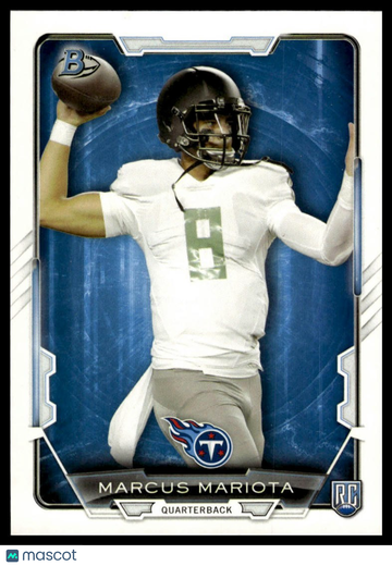 2015 Bowman Marcus Mariota #22 Rookies RC