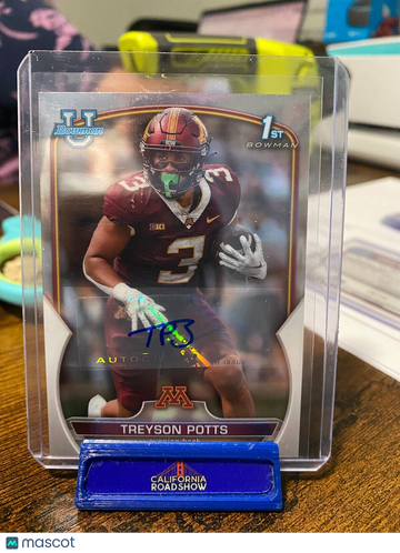2022 Bowman University Treyson Potts #97 Bowman