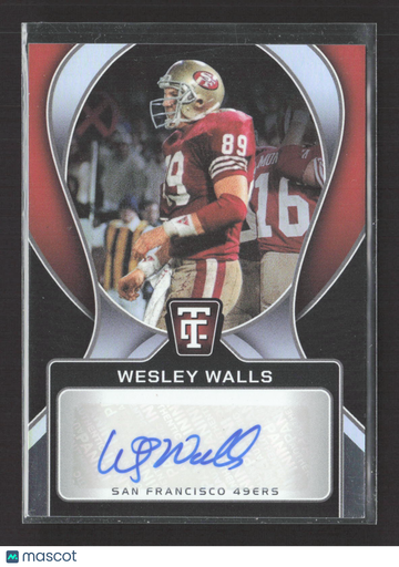 2025 Panini Totally Certified Wesley Walls #SIG-WWS