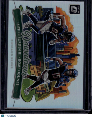 2025 Panini Donruss Optic Prizm Downtown Luther Burden III Rome Odunze #10