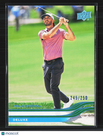 2026 Upper Deck Golf Deluxe Max Homa #20 /250