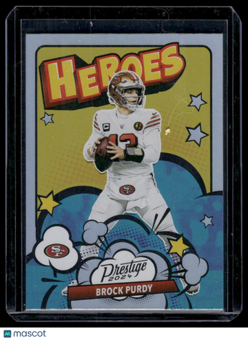 2024 Panini Prestige Brock Purdy #9 Heroes