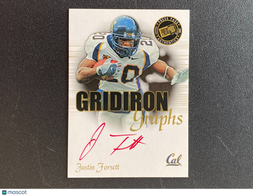 2008 Press Pass Justin Forsett Red Ink