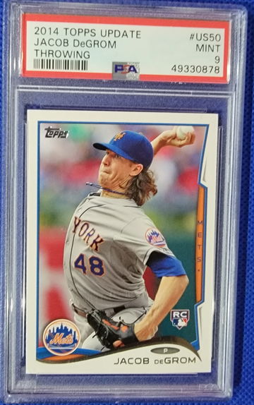 2014 Topps Update Jacob DeGrom PSA 9