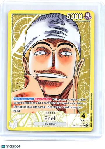 Awakening of the New Era Enel Holo Leader (Alt Art) #OP05-098