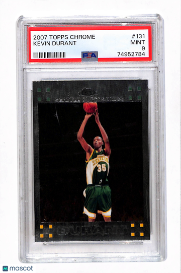 2007 Topps Chrome Kevin Durant #131 PSA 9