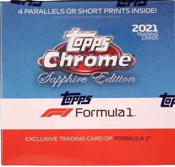 2021 Topps Chrome Formula 1 Sapphire