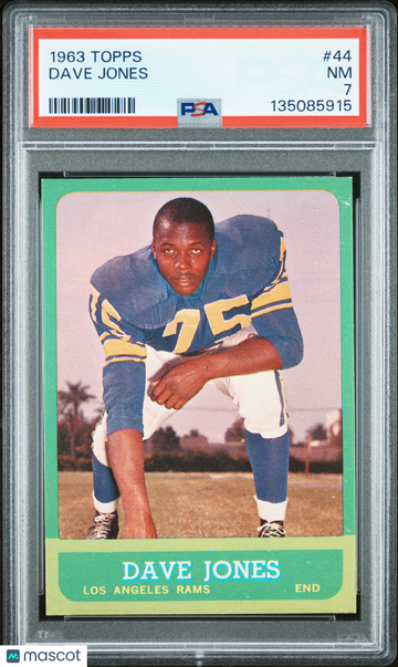 1963 Topps Dave Jones #44 PSA 7