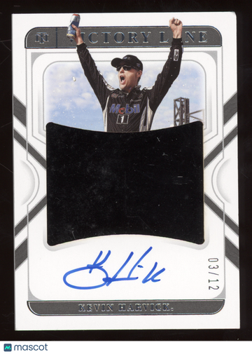 2022 Panini National Treasures Victory Lane Kevin Harvick #VL-KH /12 Race-Worn Material