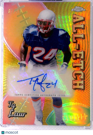 2024 Topps Chrome Football Ty Law #AEA-TL /50