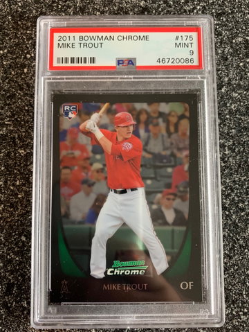 Mike Trout 2011 Bowman