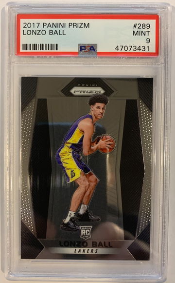2017-18 Panini Prizm Base Rookie Lonzo Ball