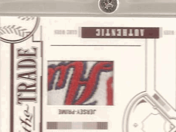 2005 Absolute Memorabilia Tools of the Trade Double Pri Curt Schilling #TT-95 Base Set