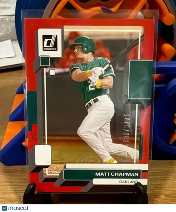 2022 Donruss - Red Matt Chapman #162