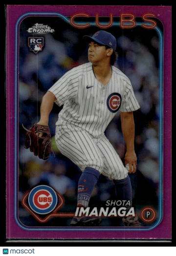 2024 Topps Chrome Shota Imanaga #121 Pink Refractors RC