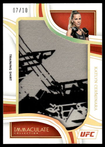 2023 Panini Immaculate Training Shirt Katlyn Cerminara #JM-KCM /10