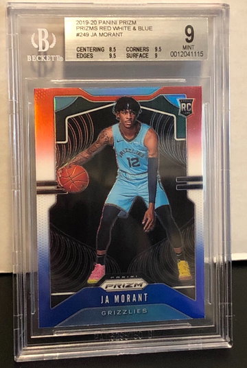Ja Morant Prizm Red White Blue