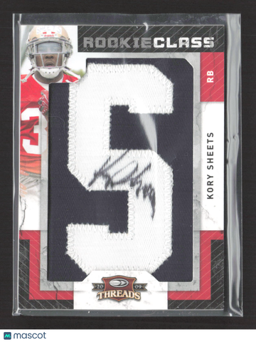 2009 Panini Donruss Threads Kory Sheets #229 /390 Clothing Patch