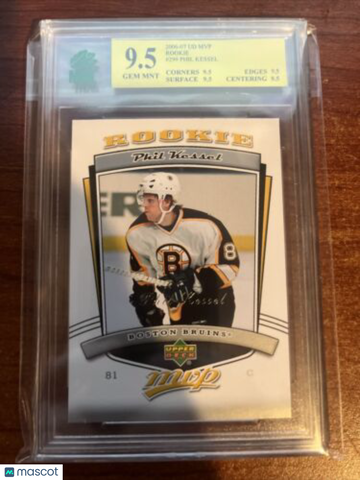2006-07 Upper Deck MVP Phil Kessel Rookie MNT 9.5