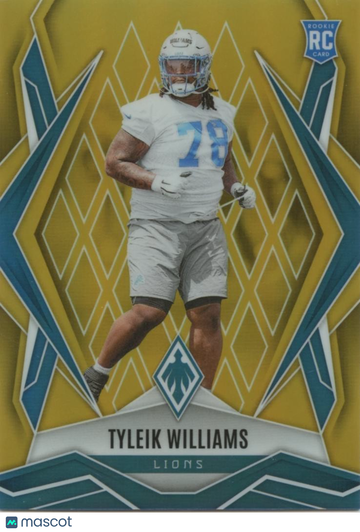 2025 Panini Phoenix Tyleik Williams Rookie Panini Authentic
