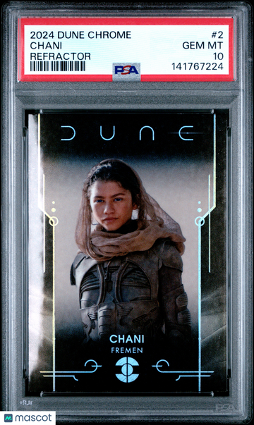 2024 Topps Chrome Dune Chani #2 PSA 10