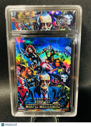 2026 Collectors XT Marvel Mastermind Holographic Limited Edition Stan Lee Avengers SSP Holo Slab