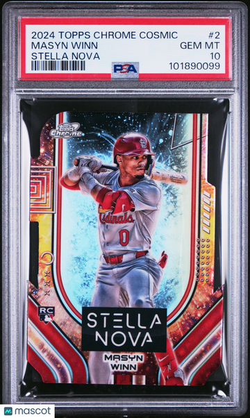 2024 Topps Chrome Cosmic Stella Nova Masyn Winn #2 PSA 10